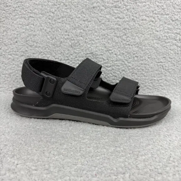 Birkenstock Sandals Mens 9 / EU 42 Shoes Futura Black Tatacoa Birko-Flor Strappy