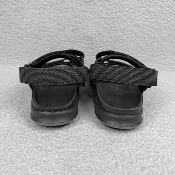 Birkenstock Sandals Mens 9 / EU 42 Shoes Futura Black Tatacoa Birko-Flor Strappy