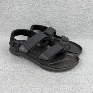 Birkenstock Sandals Mens 9 / EU 42 Shoes Futura Black Tatacoa Birko-Flor Strappy