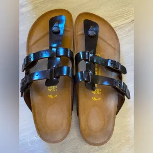 Birkenstock Thong Sandals Brown EU 42 Retail 140.00