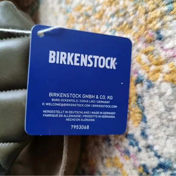 Birkenstock Women's 1774 Sylt Olive Sandals. NIB Size 6N.
