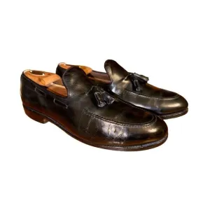 Black Allen Edmonds Saratoga Made in USA Tassel Loafers Size 9.5