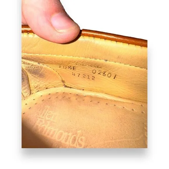 Black Allen Edmonds Woodstock Tassel Loafers Size 10.5