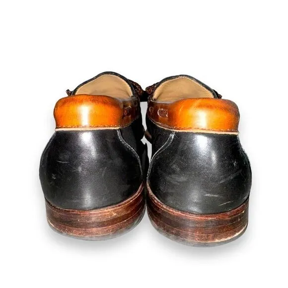 Black Allen Edmonds Woodstock Tassel Loafers Size 10.5