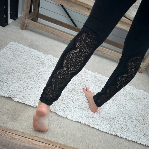 Blank NYC black Jeans denim pants low rise fall skinny fit trendy classic 25