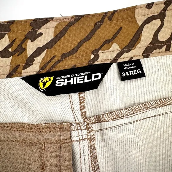 Blocker Outdoors Finisher Turkey Hunting Pants | 34 Reg | Mossy Oak Bottomland