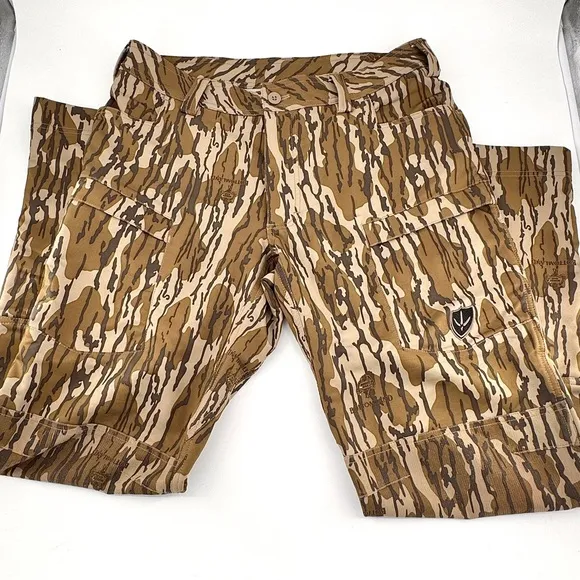 Blocker Outdoors Finisher Turkey Hunting Pants | 34 Reg | Mossy Oak Bottomland