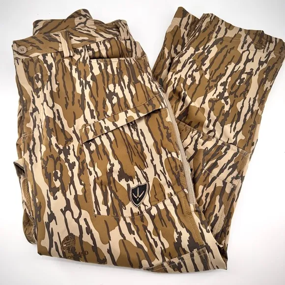 Blocker Outdoors Finisher Turkey Hunting Pants | 34 Reg | Mossy Oak Bottomland