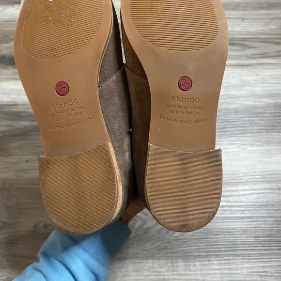Blondo Rayann Suede Lace Up Desert Boots size 7