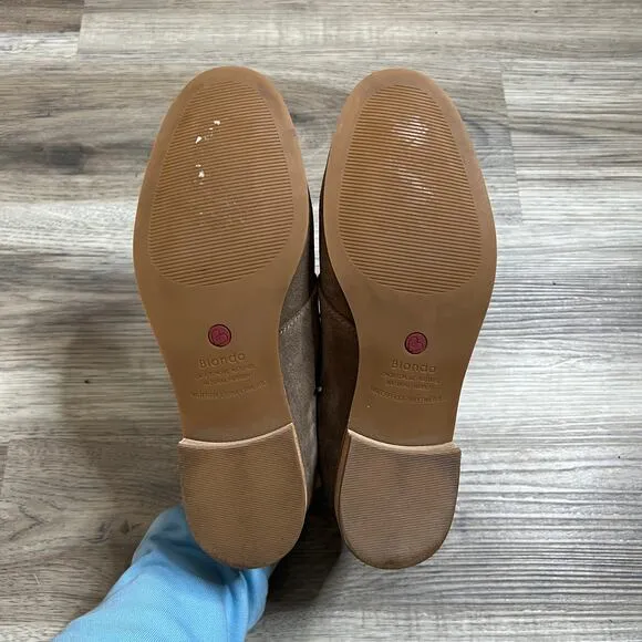 Blondo Rayann Suede Lace Up Desert Boots size 7