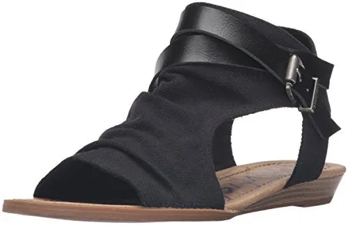 Blowfish Black Women's Sandal, Wedge Exclusive sale Balla Contemporary