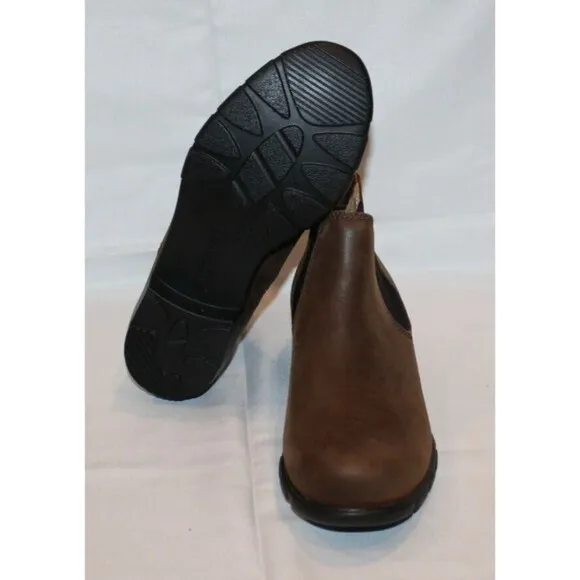 Blundstone Women's 1970‎ Chelsea Leather Ankle Boots Antique Brown Sz NEW