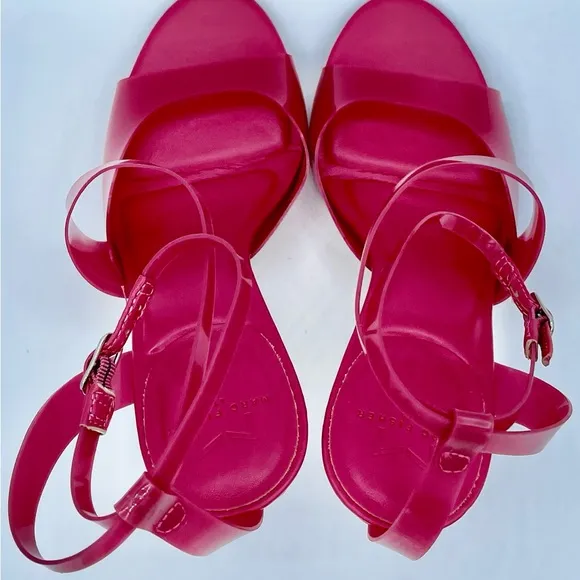 BNWB Marc Fisher  Claudie Jelly Heeled  Sandals Size 7 M