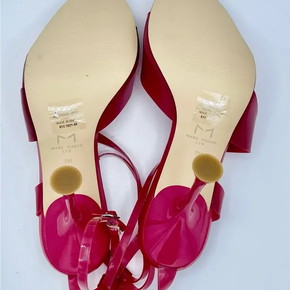 BNWB Marc Fisher  Claudie Jelly Heeled  Sandals Size 7 M