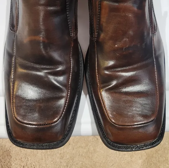 Bocelli Leather Loafers-11.5