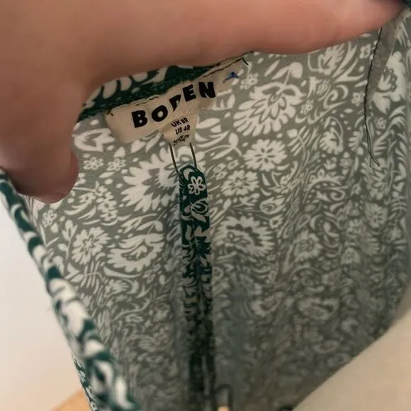 BODEN Scoop Tiered Mini Dress