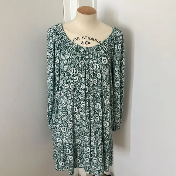 BODEN Scoop Tiered Mini Dress