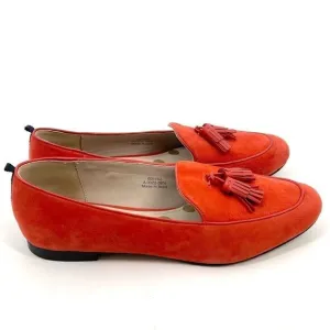 Boden Suede Tasseled Loafers Size 7.5