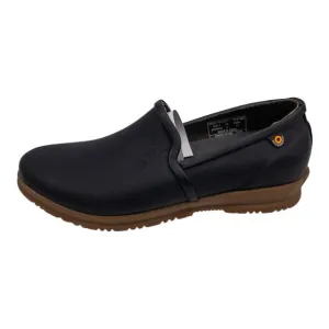 Bogs Black Sweet Pea Waterproof Slip On Rain Shoes Loafers 6 Women's