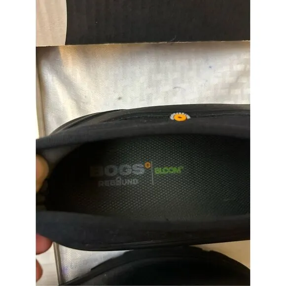 Bogs men’s loafers size 12 Mens Sauvie Slip-on Chemical /Slip Resistant  NEW