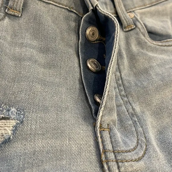 BOOHOO MAN Super Skinny Bandana Rip &amp; Repair Jeans 28