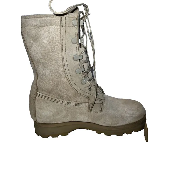 Boots Tactical Desert Tan Combat 08-D-1042 Gore-Tex Vibram Men's Size 5.5