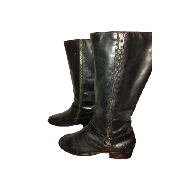 Born Leather Riding Boots Size 10M