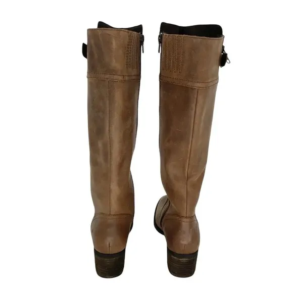 Born Riding Boots Brown Fannar Leather Tall Knee High