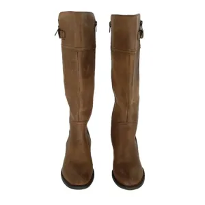 Born Riding Boots Brown Fannar Leather Tall Knee High