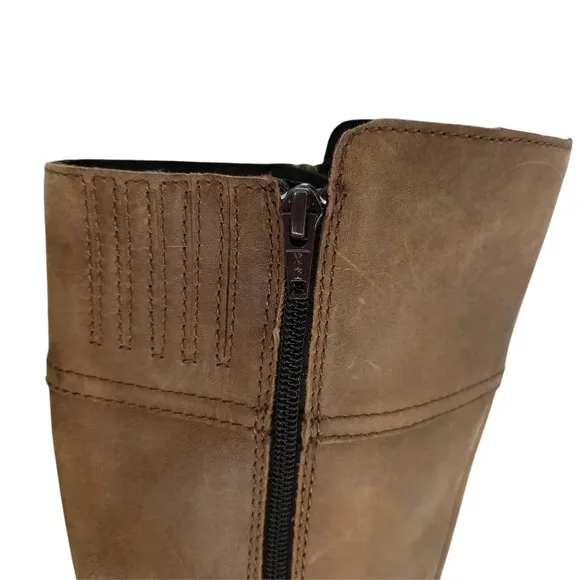 Born Riding Boots Brown Fannar Leather Tall Knee High