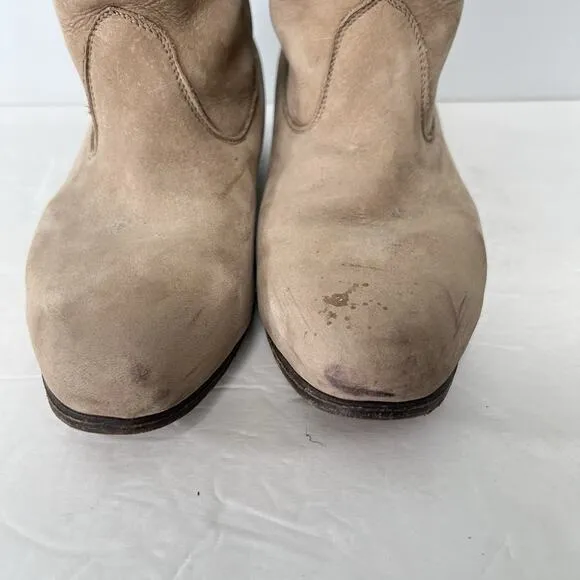 Bota Charra Escaramusa Mujer Women Riding Boots Size 9 Mexican Rodeo Leather