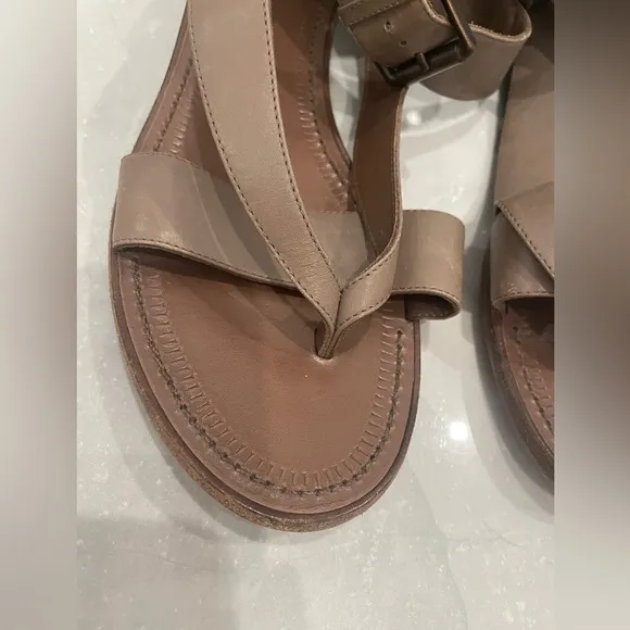 BOTTEGA VENETA LEATHER SANDALS
