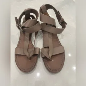 BOTTEGA VENETA LEATHER SANDALS