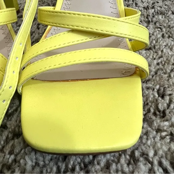 bp Women's Yellow Strappy Sandals