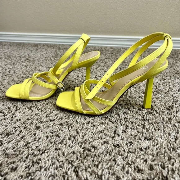 bp Women's Yellow Strappy Sandals