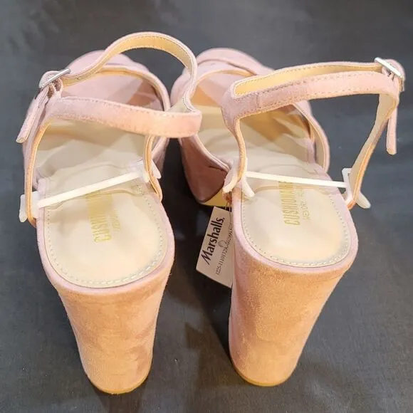 BRAND NEW CUSHIONAIRE  FOXY PLATFORM BLOCK HEEL DRESS SANDAL