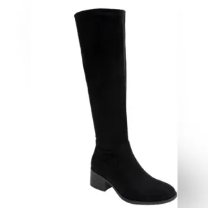 BRAND NEW IN BOX! Kenneth Cole Ladies' Tall Knee High  Black Boots Size 9
