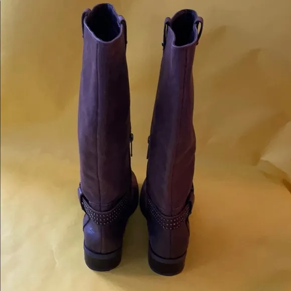 Brown Jessica Simpson leather riding boots