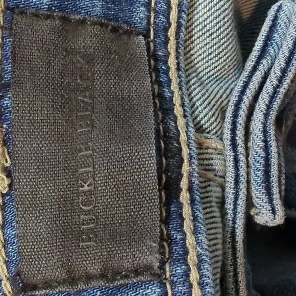 BUCKLE BLACK Straight Stretch jeans in Talla style #BBW1406 cut#76 sz 28x34 EUC