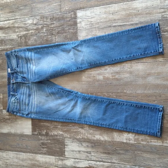 BUCKLE BLACK Straight Stretch jeans in Talla style #BBW1406 cut#76 sz 28x34 EUC