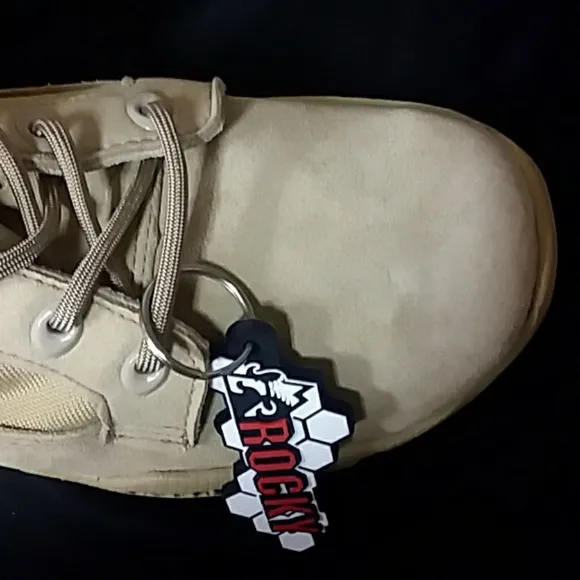 ❣Bundle &amp; Save💞Rocky Boots- MilitaryTraining Men's C4T Desert Tan
