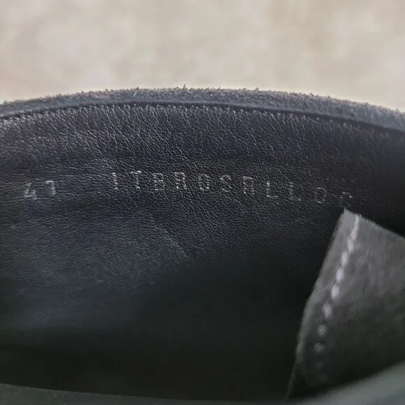 Burberry Chukka Boots Men's Size 8  Black Suede Bexton Desert Shoes