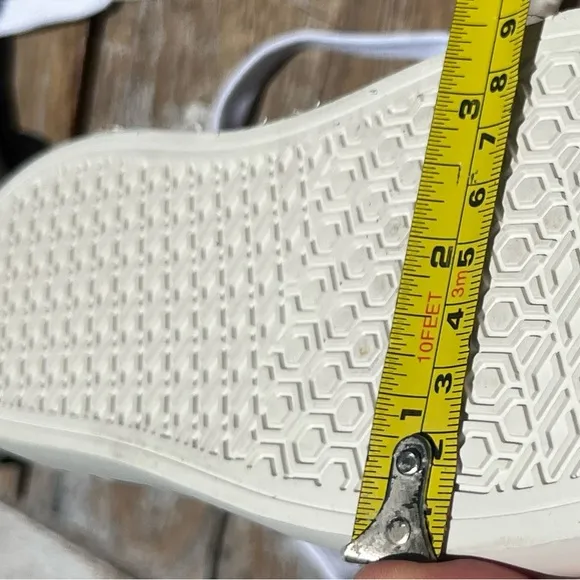 Burberry Red and White High-Top Sneakers