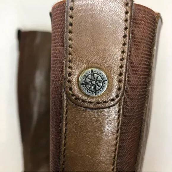 Bussola Trapani Leather Riding Boots-Size 37/6.5