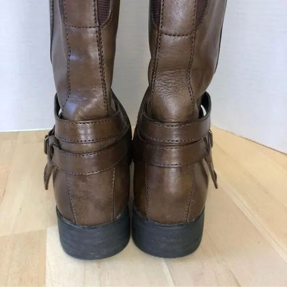 Bussola Trapani Leather Riding Boots-Size 37/6.5