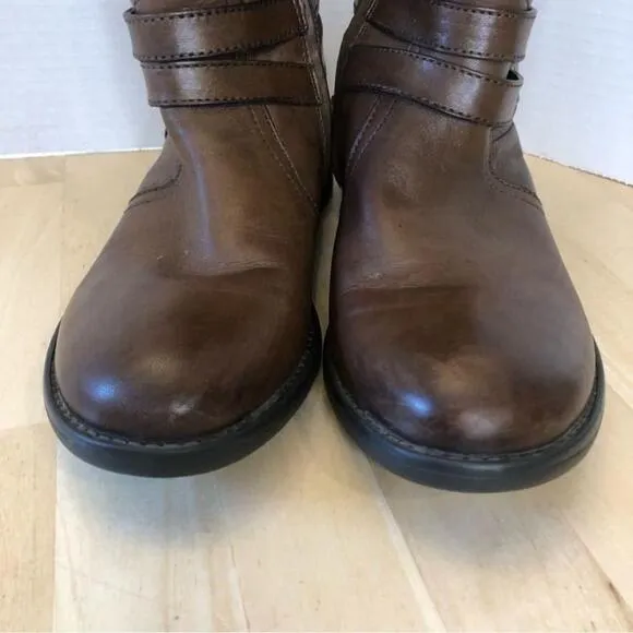 Bussola Trapani Leather Riding Boots-Size 37/6.5