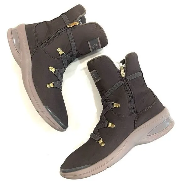BZEES Ricky Stretch Lace Up Boots (Sz 41)