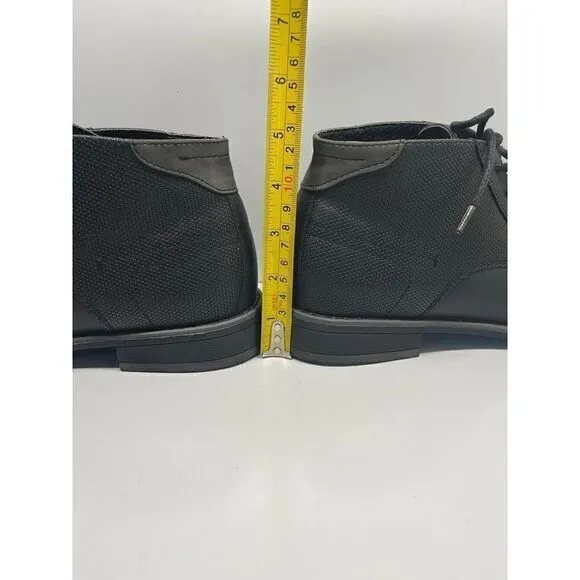 Call It Spring Black Chukka Desert Boots 8M ankle shoes dress Men’s (G6)