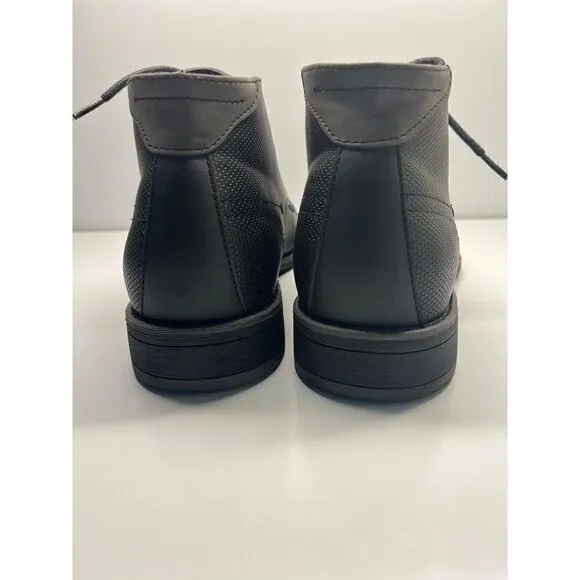 Call It Spring Black Chukka Desert Boots 8M ankle shoes dress Men’s (G6)