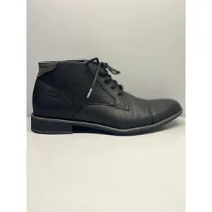 Call It Spring Black Chukka Desert Boots 8M ankle shoes dress Men’s (G6)